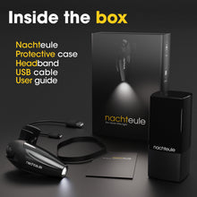 Load image into Gallery viewer, Nachteule - Rechargeable Reading Light for Glasses