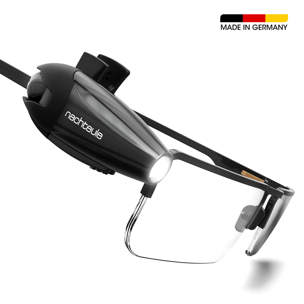 Nachteule - Rechargeable Reading Light for Glasses